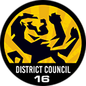 District Council 16 logo